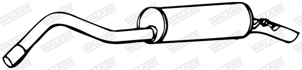 Rear Muffler (16147)