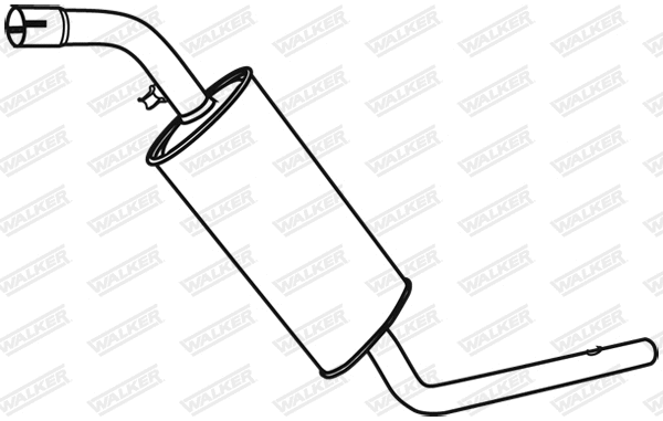 Centre Muffler (19688)