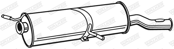 Rear Muffler (22928)