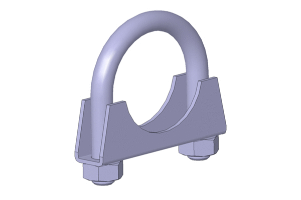 Clamping Piece, exhaust system
