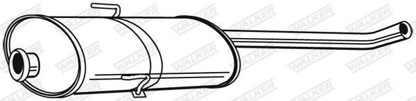 Centre Muffler (22349)