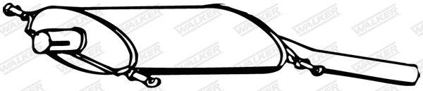 Rear Muffler (17018)