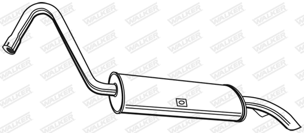 Rear Muffler (06411)