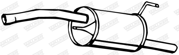 Rear Muffler (16790)