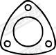Gasket, exhaust pipe (80200)