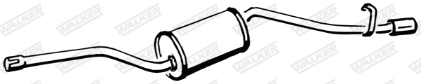 Rear Muffler (70091)