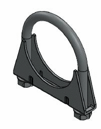 Clamping Piece, exhaust system (80696)
