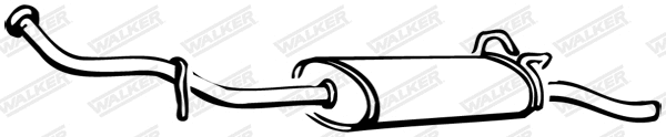 Rear Muffler (18072)