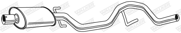 Centre Muffler (22966)