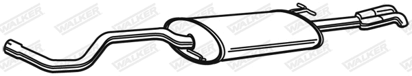 Rear Muffler (21921)