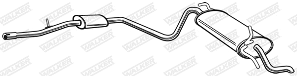 Rear Muffler (22085)