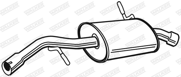 Rear Muffler (23088)