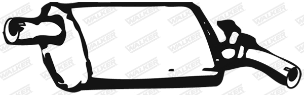 Rear Muffler (01680)