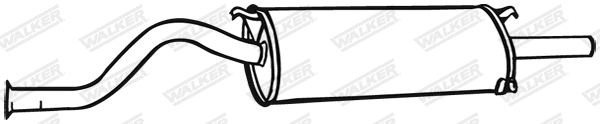 Rear Muffler (22127)