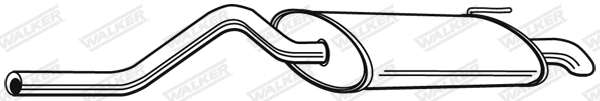 Rear Muffler (21431)