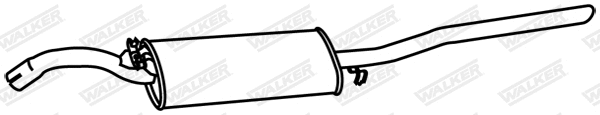 Rear Muffler (19554)