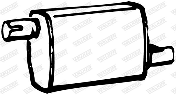 Rear Muffler (08612)