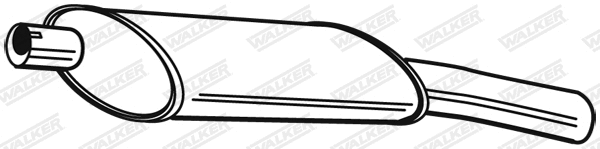 Rear Muffler (21285)