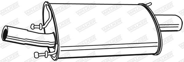 Rear Muffler (21877)