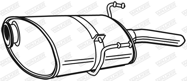 Rear Muffler (21603)