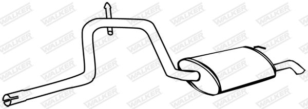 Rear Muffler (17560)