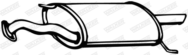 Rear Muffler (14357)
