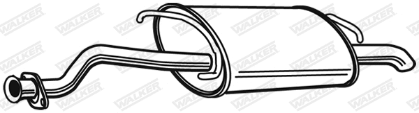 Rear Muffler (21293)