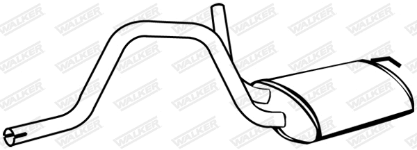 Centre Muffler (17564)