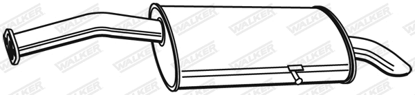 Rear Muffler (21084)