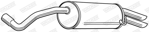 Rear Muffler (23334)