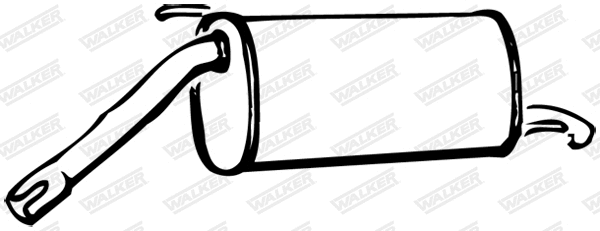 Rear Muffler (13245)