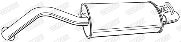 Rear Muffler (17869)