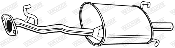 Rear Muffler (16449)
