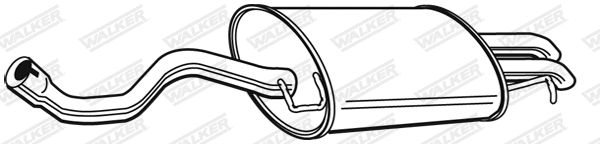 Rear Muffler (23570)