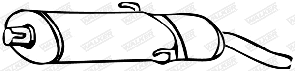 Rear Muffler (08560)