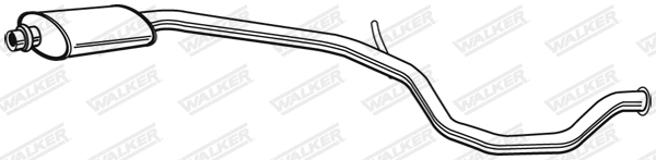 Centre Muffler (23429)