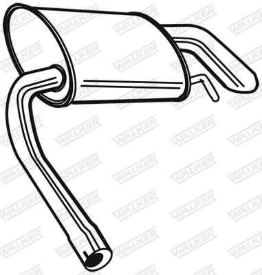 Rear Muffler (17565)