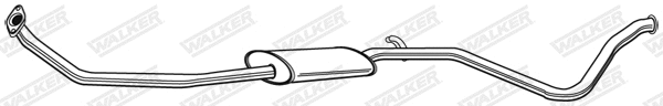 Front Muffler (22917)