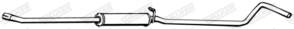 Centre Muffler (13740)