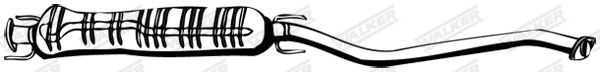 Centre Muffler (21003)