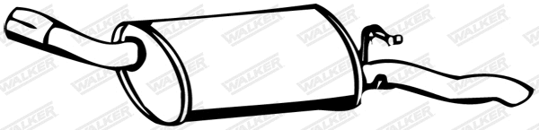 Rear Muffler (18014)