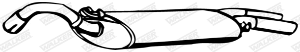 Rear Muffler (16060)