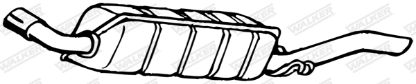 Rear Muffler (14543)