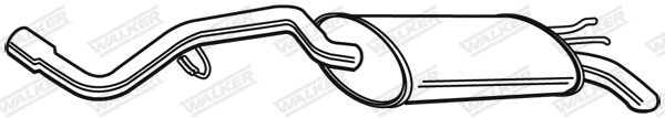 Rear Muffler (21860)