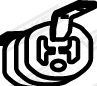 Mount, exhaust system (86558)