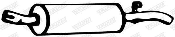Rear Muffler (07869)