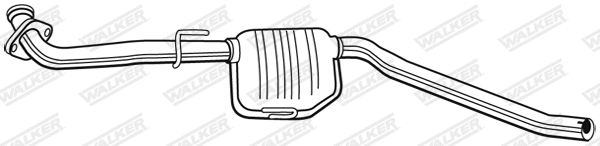Centre Muffler (19383)
