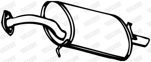 Rear Muffler (13318)
