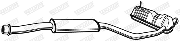 Centre Muffler (21212)