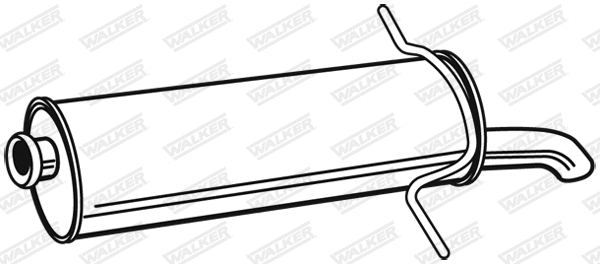 Rear Muffler (22867)